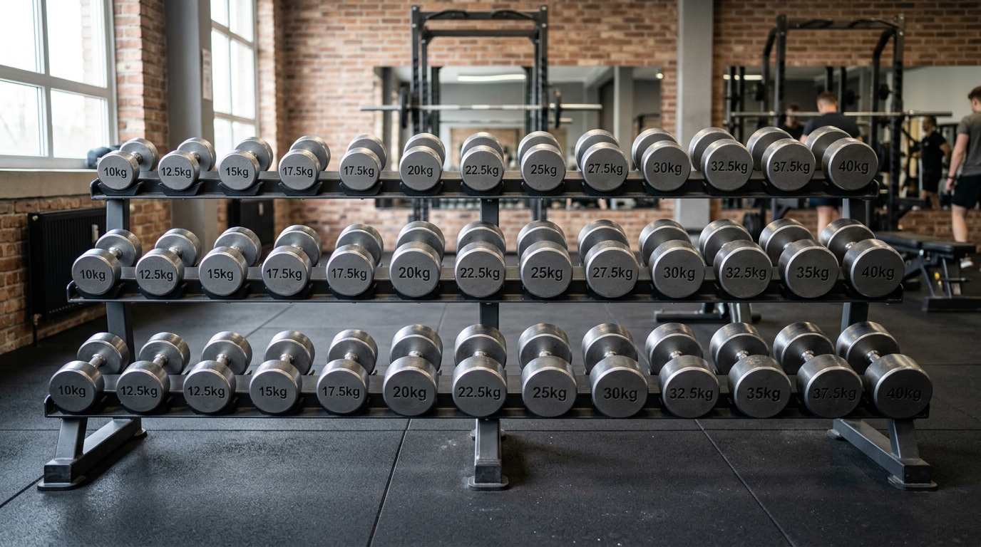 HEAVY DUMBBELL ARSENAL at HealthyWay Fitness Avissawella