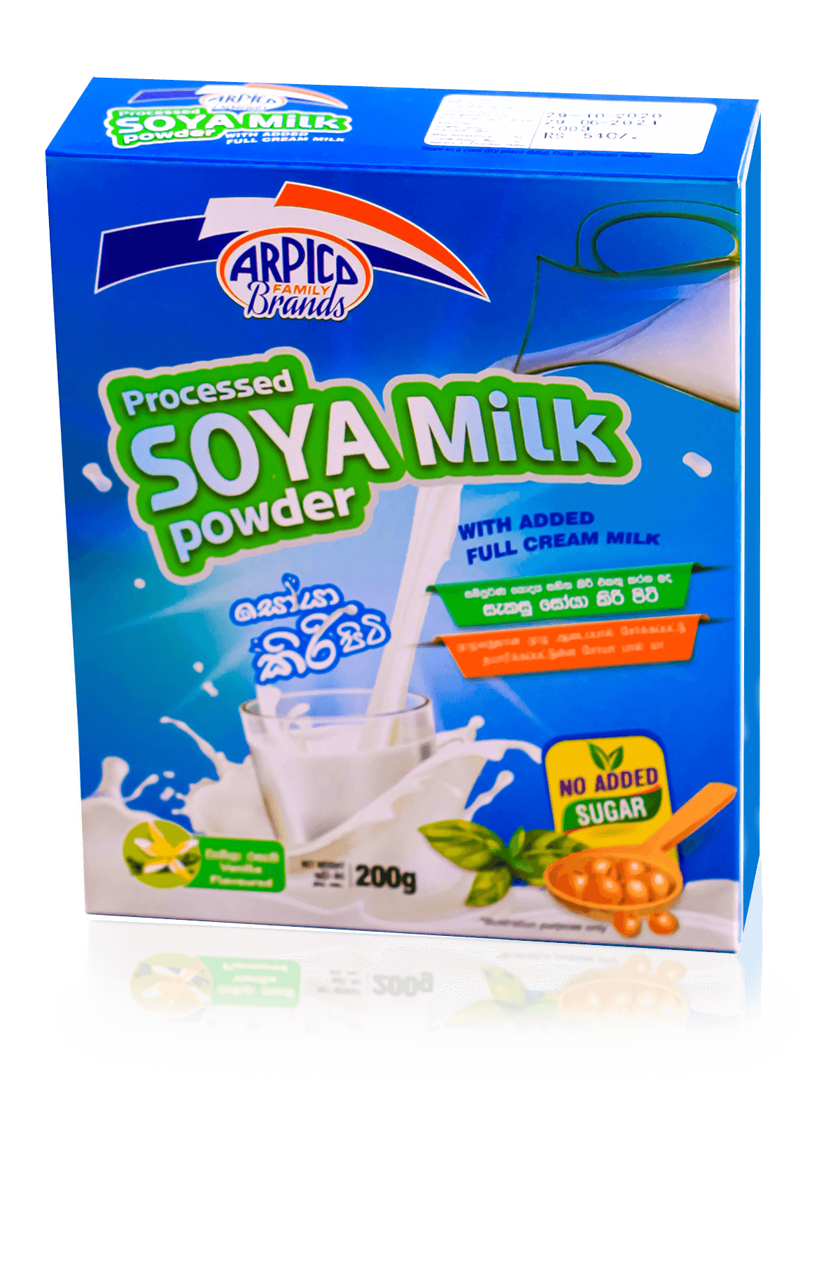ARPICO FAMILY SOYA MILK 200g - Vanilla