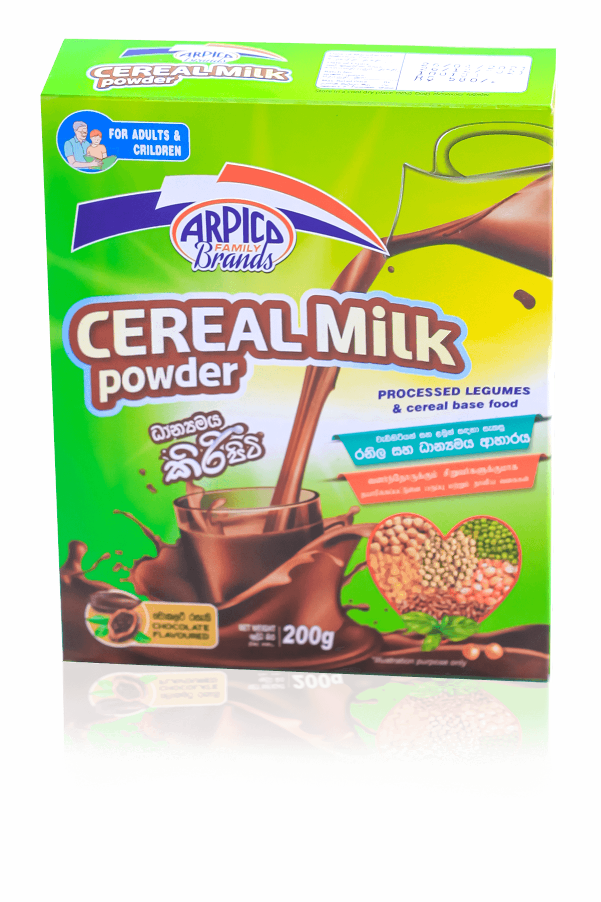 APICO FAMILY CEREAL MILK 200g-Chocolate