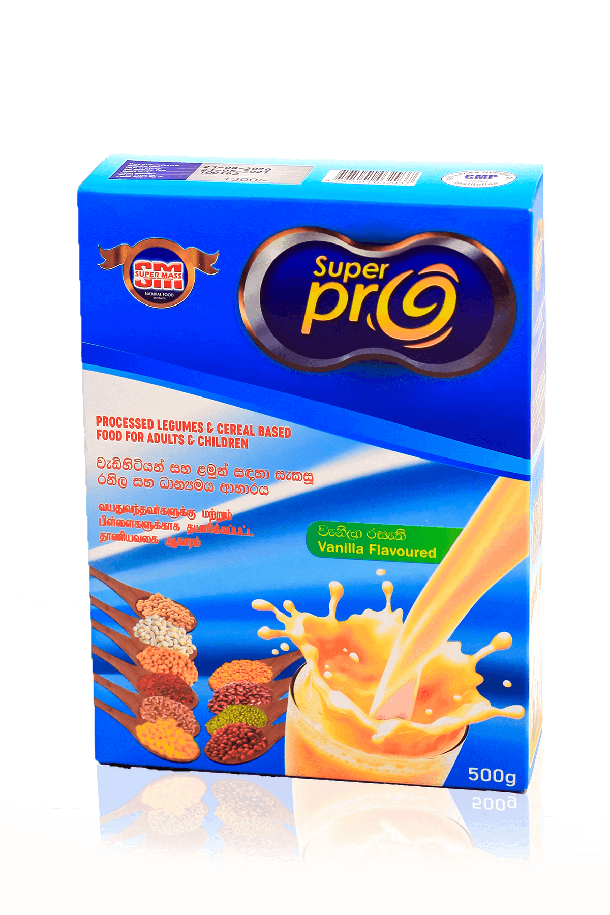 SUPER PRO 500g - Vanila Flavour